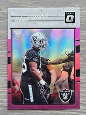 JIHAD WARD PINK PRIZM RC 2016 DONRUSS OPTIC RAIDERS