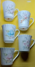 Queensway Cups Mugs x 5 Floral…