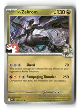 N's Zekrom 155/217 R Prize Pack Serie Carte Pokemon NM
