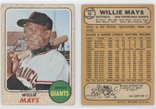1968 Topps Willie Mays #50 HOF