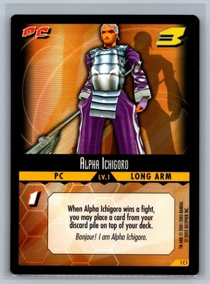 .hack ENEMY TCG Alpha Ichigoro #1C1 CCG DOT Contagion