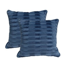 18x18 Inch Soft Velvet Throw Pillow Covers Set of 2 Soft Decorative Cushion C...