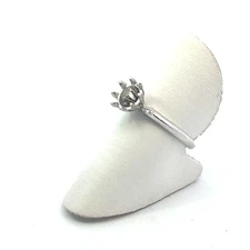 Tacori 18K STYLE 2535RD Engagement Setting 0.16 CT Size 4.25 Retail $2390