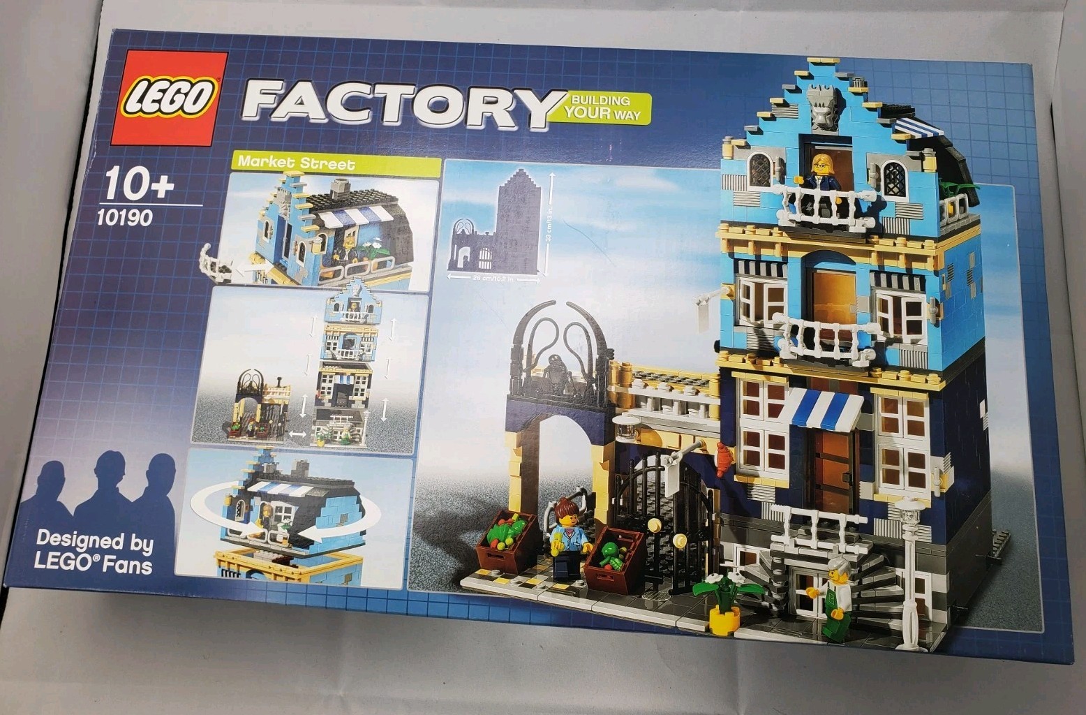 LEGO Advanced Models Set: 10190 Market street /Factory sealed/NEW/RARE
