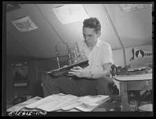 Washington DC Walter Spangenberg Jr model ship Woodrow Wilson High School 1943