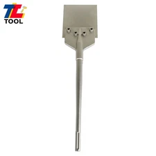 6" Wide Tile Removal Bit Floor Scraper W/ Long Handle Heavy Duty Blade