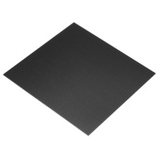 Kohlefaserplatte 240x240x1,5mm zum Weben uni gl&auml;nzend