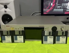 Akai S5000 S6000 Sampler 4 Floppy Disks Sound Library Formatted
