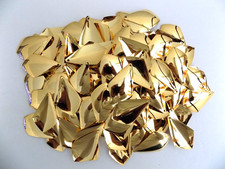 LAKELAND ROYAL WILLOW LEAF #5 POLISHED BRASS  - 155 SPINNER BLADES - USA - T154