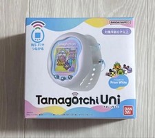 Tamagotchi Uni Prism White Premium Bandai Limited Color from Japan NEW
