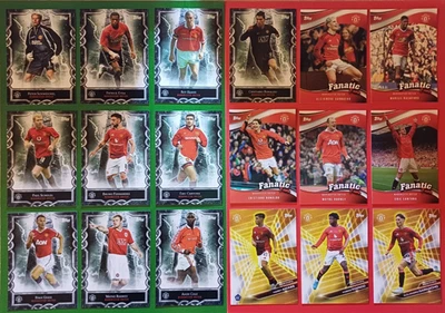 MANCHESTER UNITED TOPPS TEAM SET 2025 MONUMENTS / FANATIC FANS / VARIOUS - Image 1 of 4