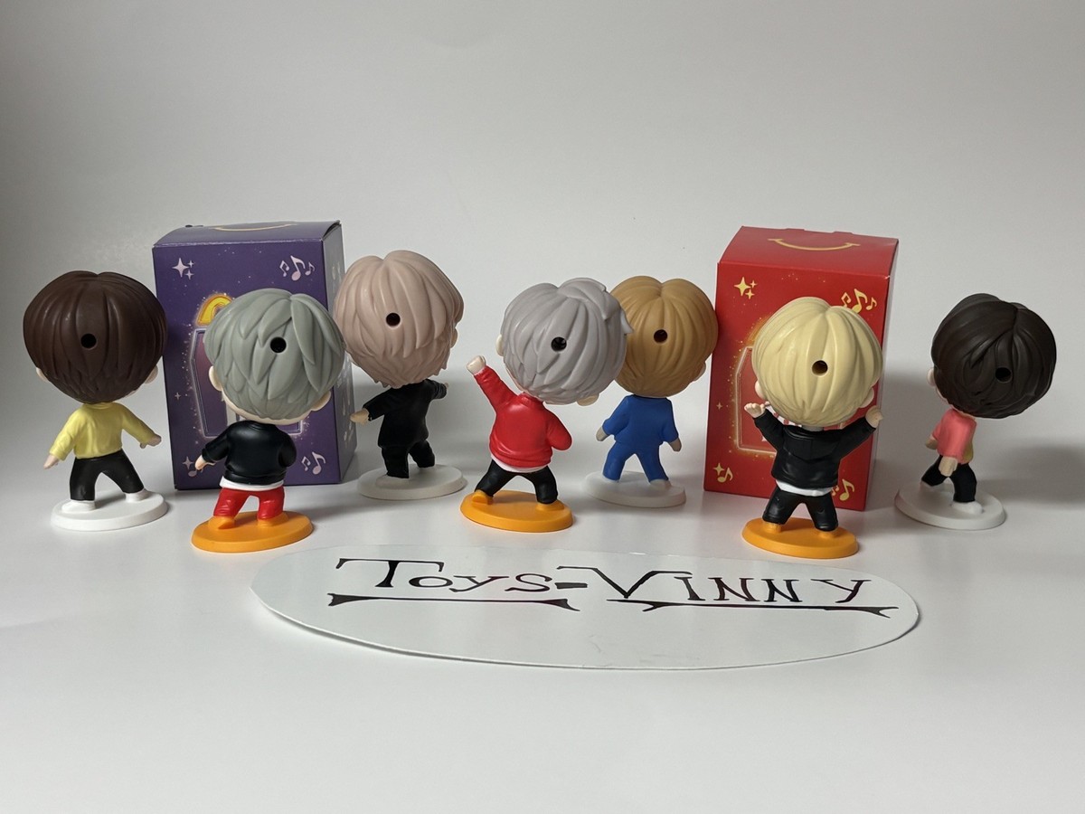 McDonald's Tiny Tan BTS 2025 Throwback Edition Happy Meal Toy