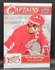 25-26 UD Detroit Red Wings Centennial Dale McCourt 🚨🚨🚨 Captains 