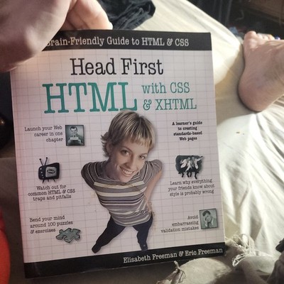 Head First Ser.: Head First HTML with CSS and XHTML by Elisabeth Robson, Eric...