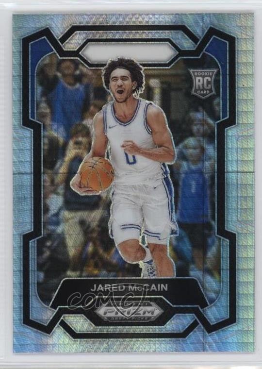 2024-25 Panini Prizm Draft Picks Hyper Prizm Jared McCain #35 1yj