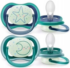 SOOTHER ULTRA AIR GLOWS IN THE DARK 6-18m 2pcs