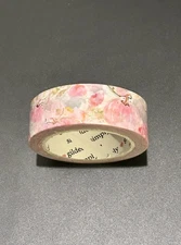 New Vintage Simply Gilded Floral Pumpkins washi tape 15 mm