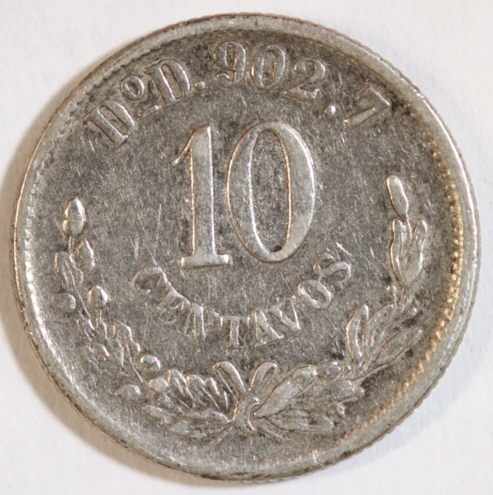 银色1894 年墨西哥第二共和国银币(1867-1905) | eBay