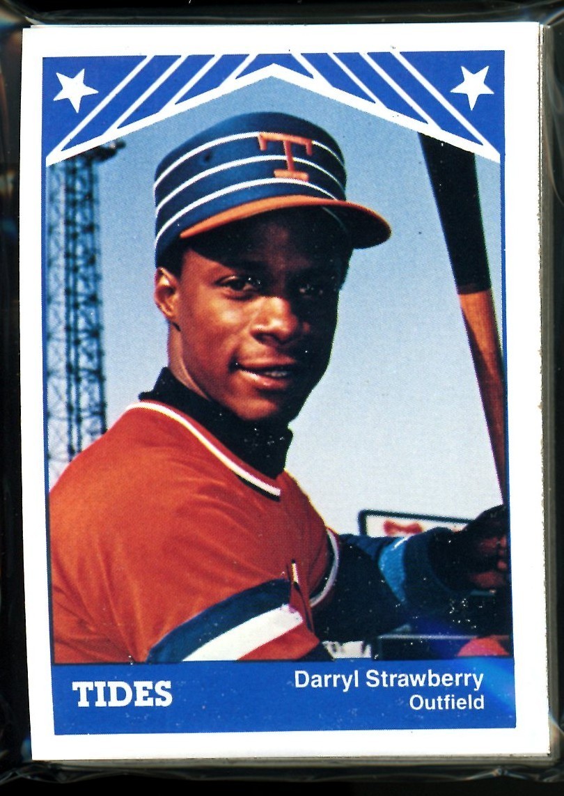 1983 TCMA TIDEWATER TIDES COMPLETE SET (DARRYL STRAWBERRY, RON DARLING)