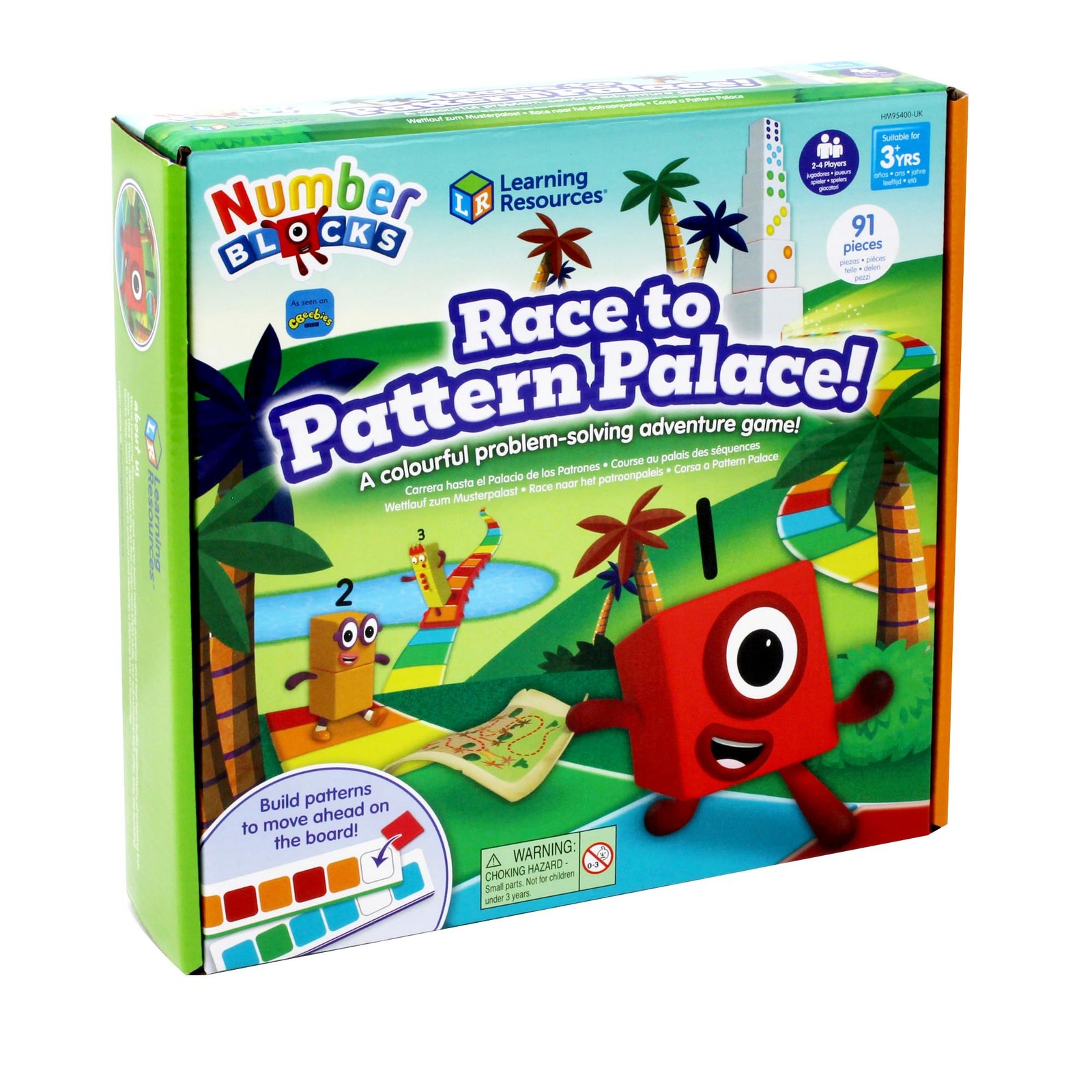 Numberblocks Race to Pattern Palace Numberblocks 7590₽