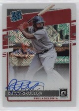 2020 Panini Donruss Optic White Mojo Prizm 17/99 Deivy Grullon #RRS-DG Auto 0zg6