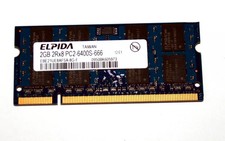 Elpida 2GB 2Rx8 PC2-6400S Laptop Memory RAM EBE21UE8AFSA-8G-F Tested Working