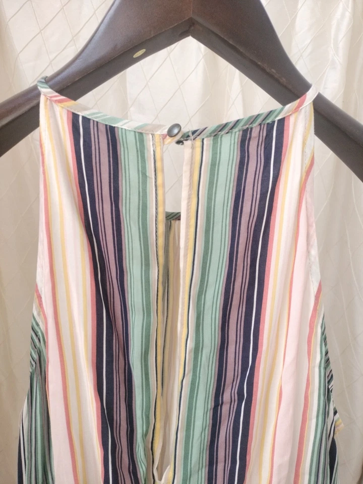 BeBop Junior Mujer L Multicolor Correas Bolsillos Auto Corbata Lazo Mameluco Camisas Nuevas con Etiquetas Foto 4 de 4