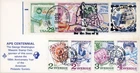 1988 Sc # 2198 and Sweden # 1588A Stamp Collecting Joint FDC