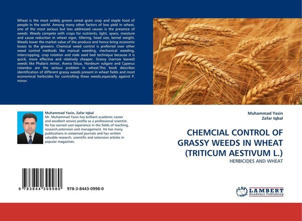 Chemcial Control OF Grassy Weeds IN Wheat (Triticum Aestivum L.) Zafar Iqbal-image