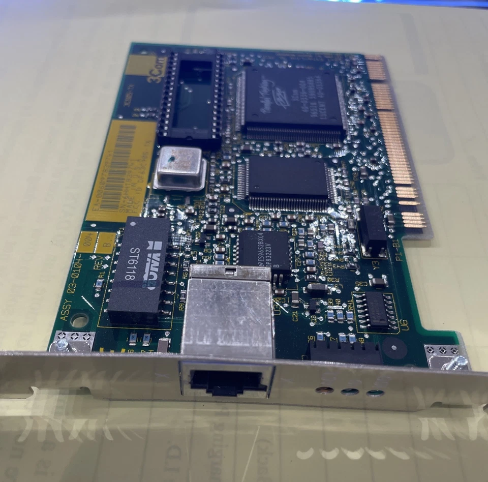 3Com Fast Etherlink XL PCI 10/100BASE-TX Ethernet Adapter 03-0104-005 REV A - Image 3 of 4