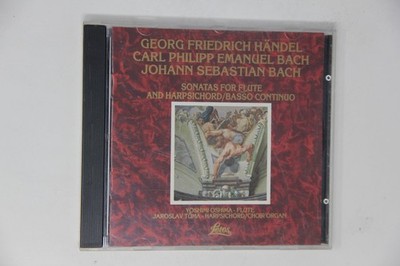 Handel Cpe Bach Js Bach Sonatas for Flute and Harpsichord CD