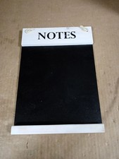 Chalkboards WC644WW Kitchen Notes Chalkboard Wood White Wash 21x30x1.6cm