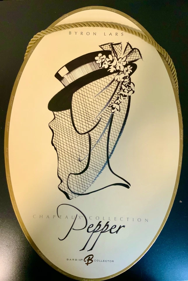 Muñeca Barbie Byron Lars Pepper 2007 colección Chapeaux Mattel en caja original Foto 3 de 4
