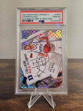 2024 Bowman Chrome College Rule Playbook Cooper Flagg #CRP5 X Fractor PSA 10
