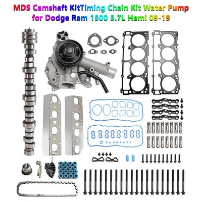 MDS Camshaft KitTiming Chain Kit Water Pump for Dodge Ram 1500 5.7L Hemi 09~19