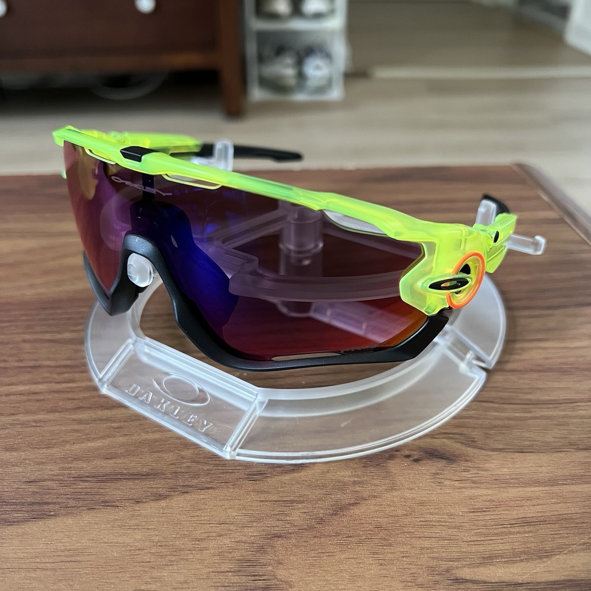 3 Pairs - Oakley Jawbreaker Uranium, Radar EV Harmony Fade and