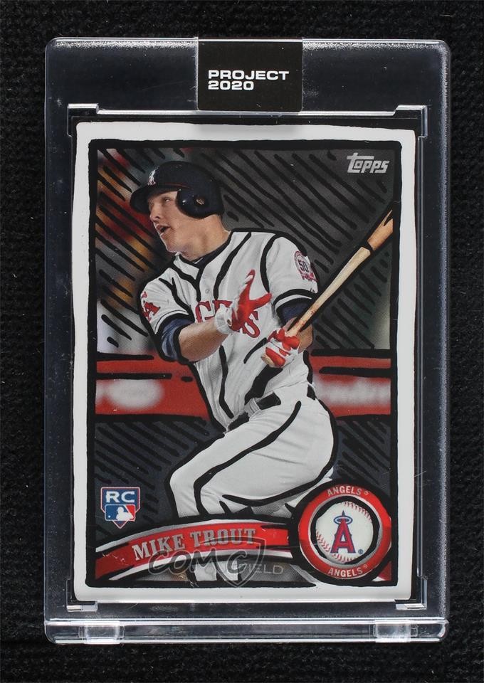 2020 Project 2011 Topps Update /8501 Mike Trout Joshua Vides #207 p9p