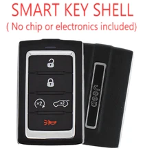 Remote Smart Key SHELL For Jeep Grand Cherokee L   2021 - 2026 M3NWXF0B1