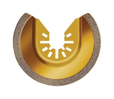 #ad #ad Rockwell Sonicrafter 2.5 in. L Carbide Semi Circle Saw Blade 1 pk $23.90