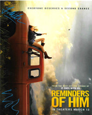 * MAIKA MONROE & TYRIQ WITHERS * signed 8x10 photo * REMINDERS OF HIM * COA *