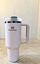 Stanley Quencher H2.0 FlowState Tumbler 40 oz 1.18L Rose Quartz New