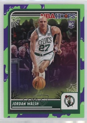 2023-24 Panini Haunted Hoops Slime Jordan Walsh #18 0r3u
