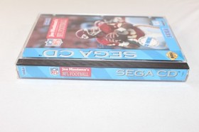 Joe Montana's Football Sega CD Complete CIB! Authentic! Good Condition! NICE!