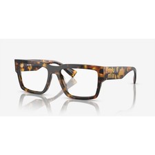 MIU MIU MU 02XV VAU1O1 Honey Tortoise Gold 54mm Eyeglasses Rxable AUTHENTIC
