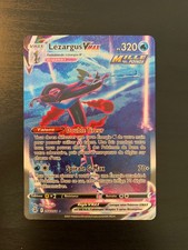 Carte Pokémon Lézargus Vmax 266/264 EB08 Epée Bouclier Poing de Fusion FR NEUF