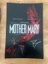 * DAVID LOWERY * signed 12x18 poster * MOTHER MARY * COA *
