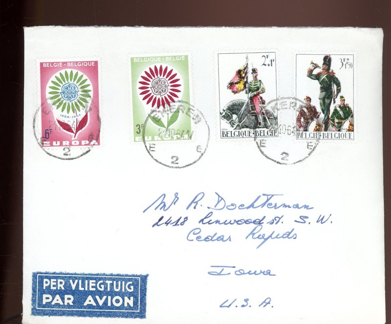 stamps-Belgium-EUROPA
