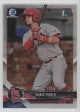 2018 Bowman Chrome Prospects Refractor 321/499 Chase Pinder #BCP222 n1u