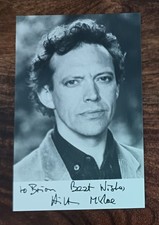 Hilton McRae "Return Of The Jedi" "Chernobyl" Hand Signed Photo AFTAL COA