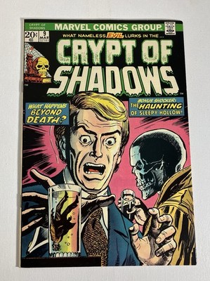 Crypt Of Shadows #9 (1974) - Iconic Marvel Bronze-Age Horror Cover!